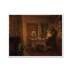 Einsame Weihnachten | Oskar Freiwirth-Lützow | 19. Jahrhundert