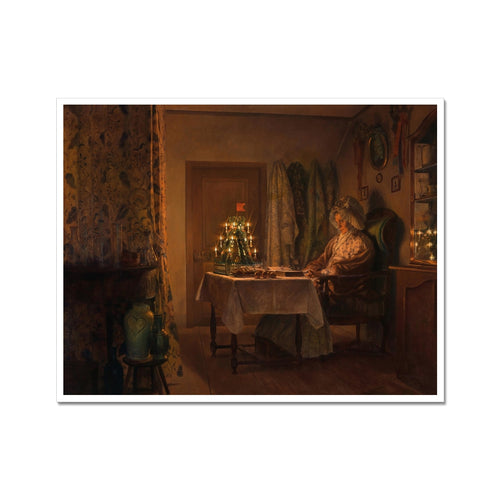Einsame Weihnachten | Oskar Freiwirth-Lützow | 19. Jahrhundert