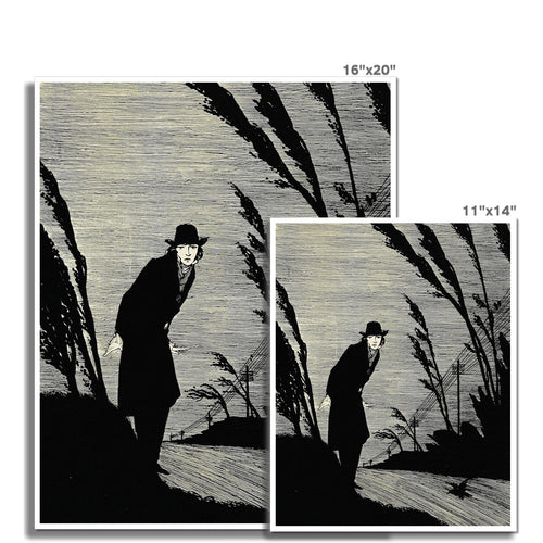 Mitten in allem war ein kaltes weißes Gesicht | Harry Clarke | 1920