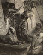 The Guardians of the Temple | Ferdinand Keller | 1884