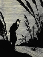 Mitten in allem war ein kaltes weißes Gesicht | Harry Clarke | 1920