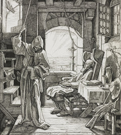 Der Tod als Freund | Alfred Rethel | 1850