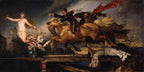The Pursuit of Happiness – complete painting, unframed fine art print