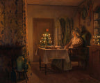 Einsame Weihnachten | Oskar Freiwirth-Lützow | 19. Jahrhundert