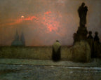 Early Evening at Hradčany | Jakub Schikaneder | 1913