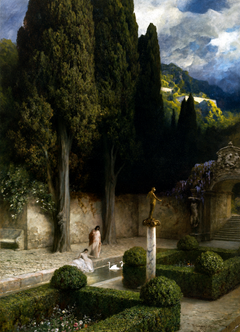 The Rose Garden | Ferdinand Keller | 1908