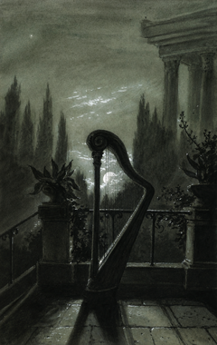 Harp at Night | Carl Gustav Carus | 1860