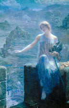 The Valkyrie's Vigil | Edward Robert Hughes | 1906