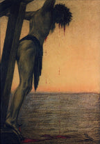Christ on The Cross | Teodors Ūders | 1909