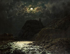 Darial Pass | Ilya Nikolaevich Zankovsky | 19th Century