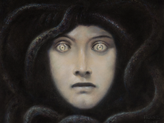 The Head of Medusa | Franz von Stuck | 1892
