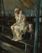 Clown on Empty Seats | Everett Shinn | 1943