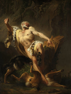 Milo of Croton | Joseph-Benoît Suvée | 1763