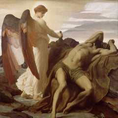Elijah in the Wilderness | Frederic Leighton | 1878