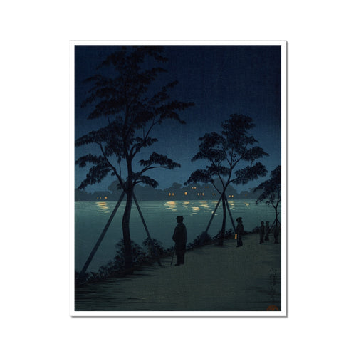 Nachtszene am Sumida-Fluss | Kobayashi Kiyochika | 1930