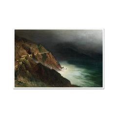 Coastal Road Near Sorrento, Amalfi | Karl Wilhelm Diefenbach | 1911