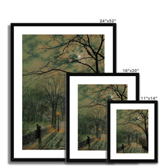 A Moonlit Stroll, Isle of Wight | John Atkinson Grimshaw | 1878