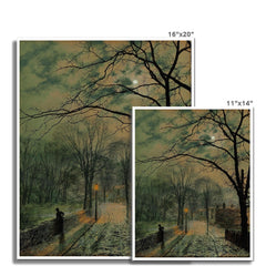 A Moonlit Stroll, Isle of Wight | John Atkinson Grimshaw | 1878