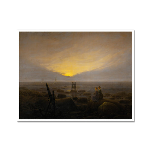 Lever de lune sur la mer | Caspar David Friedrich | 1821