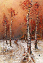 Winterstimmung mit Türmen | Julius von Klever | 1914
