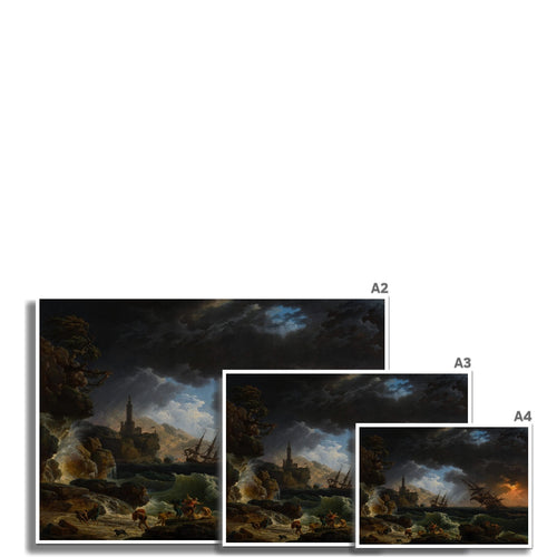 A Shipwreck in Stormy Seas | Claude-Joseph Vernet | 1773