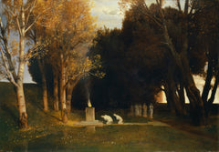 Bosquet sacré | Arnold Böcklin | 1882