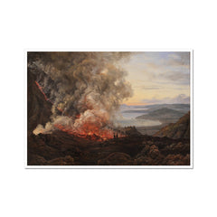 Éruption du Vésuve | JC Dahl | 1821