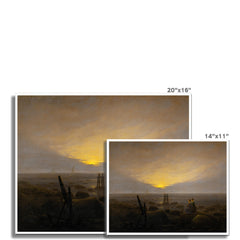 Lever de lune sur la mer | Caspar David Friedrich | 1821