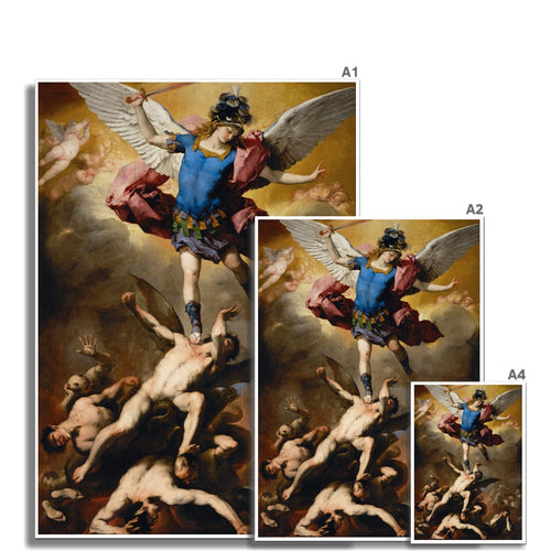 Der Fall der rebellischen Engel | Luca Giordano | 1660