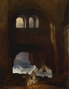 Monks in a Monastery | Franz Ludwig Catel | 1856