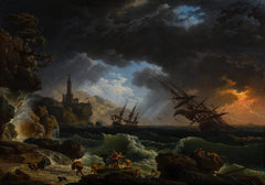 A Shipwreck in Stormy Seas | Claude-Joseph Vernet | 1773