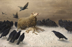 Angst | August Friedrich Albrecht Schenck | 1878
