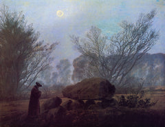 Promenade au crépuscule | Caspar David Friedrich | 1830