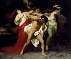 The Remorse of Orestes | William Adolphe Bouguereau | 1862