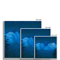 Nuit d'hiver dans les montagnes | Harald Sohlberg | 1914