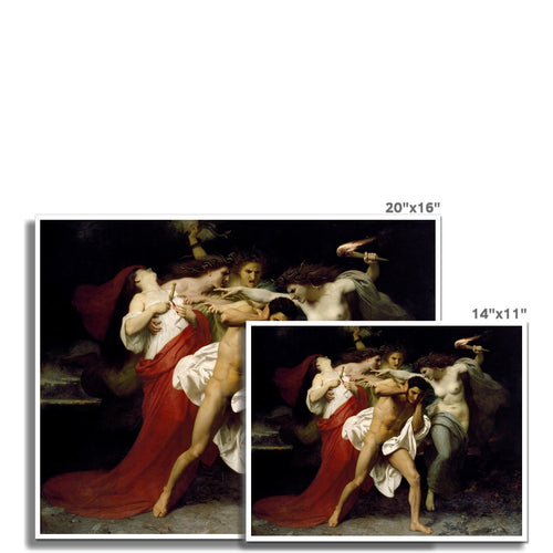 The Remorse of Orestes | William Adolphe Bouguereau | 1862