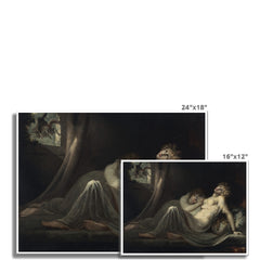 Inkubus verlässt zwei Frauen | Heinrich Füssli | 1780