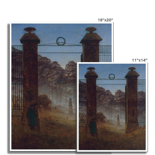 The Cemetery | Caspar David Friedrich | 1825