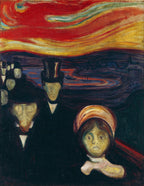 Angst | Edvard Munch | 1894