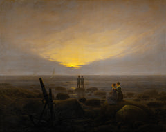 Lever de lune sur la mer | Caspar David Friedrich | 1821