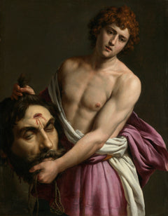 David mit dem Haupt Goliaths | Alessandro Turchi | 1620