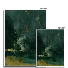 Nocturne en noir et or - La chute de la fusée | James Abbott McNeill Whistler | 1875