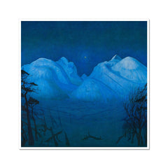 Nuit d'hiver dans les montagnes | Harald Sohlberg | 1914