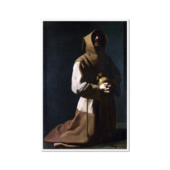Saint François en méditation | Francisco de Zurbaran | 1639