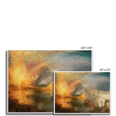 Burning of the Houses of Lords and Commons | JMW Turner | 1835