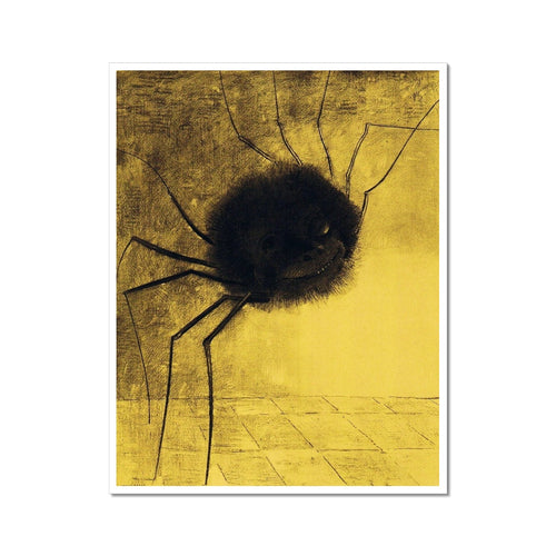 Die lächelnde Spinne | Odilon Redon | 1887
