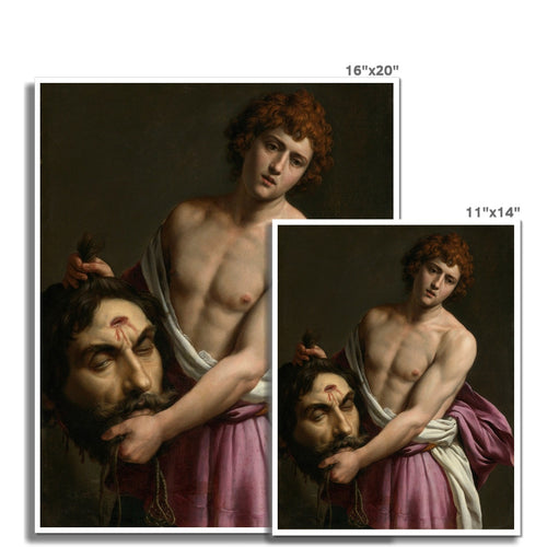 David mit dem Haupt Goliaths | Alessandro Turchi | 1620
