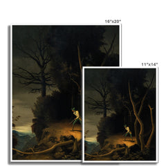 Paysage forestier avec un chasseur | Franz Sedlacek | 1928