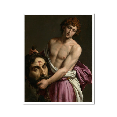 David mit dem Haupt Goliaths | Alessandro Turchi | 1620
