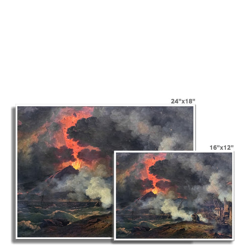 Éruption du Vésuve | Pierre-Henri de Valenciennes | 1813